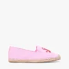 Espadrilha em lona com monograma Espadrilha em lona com monograma