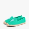 Espadrilha em lona com monograma Espadrilha em lona com monograma