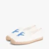 Espadrilha em lona com monograma Espadrilha em lona com monograma