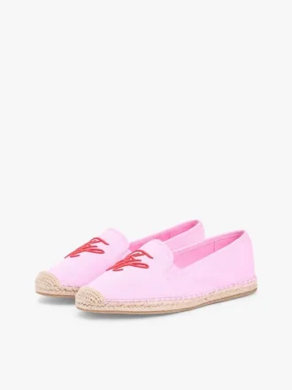 Espadrilha em lona com monograma