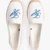 Espadrilha em lona com monograma Espadrilha em lona com monograma