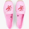 Espadrilha em lona com monograma Espadrilha em lona com monograma