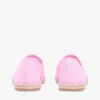 Espadrilha em lona com monograma Espadrilha em lona com monograma