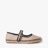 Espadrilha Mary Jane em lona Espadrilha Mary Jane em lona