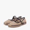 Espadrilha Mary Jane em lona Espadrilha Mary Jane em lona