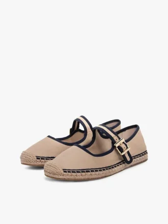 Espadrilha Mary Jane em lona Espadrilha Mary Jane em lona