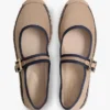 Espadrilha Mary Jane em lona Espadrilha Mary Jane em lona
