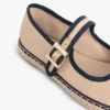 Espadrilha Mary Jane em lona Espadrilha Mary Jane em lona