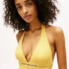 Fato de banho de uma peça com alças e logótipo Hilfiger Fato de banho de uma peça com alças e logótipo Hilfiger