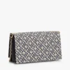 Fecho Monogram, corrente jacquard, mala a tiracolo Fecho Monogram, corrente jacquard, mala a tiracolo