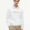 Hoodie com bandeira náutica bordada Hoodie com bandeira náutica bordada