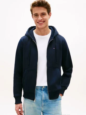 Hoodie com fecho Essential