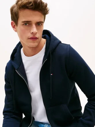 Hoodie com fecho Essential
