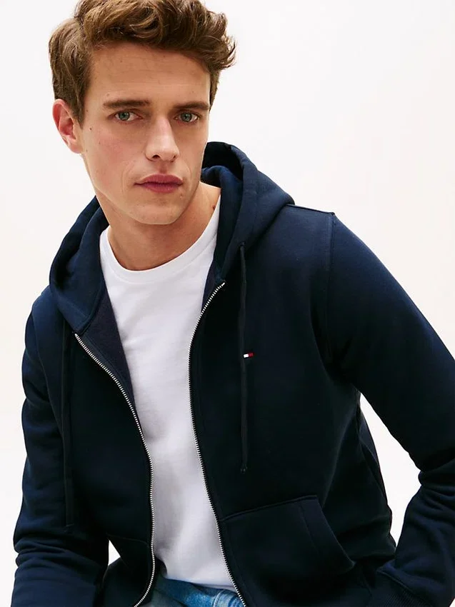 Hoodie com fecho Essential Hoodie com fecho Essential