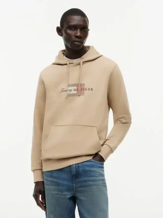 Hoodie com logótipo em script