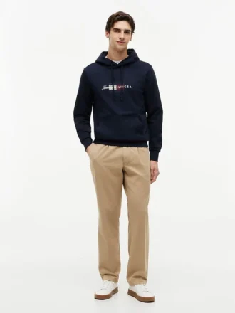 Hoodie com logótipo em script