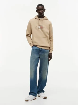 Hoodie com logótipo em script