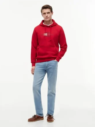 Hoodie com logótipo em script