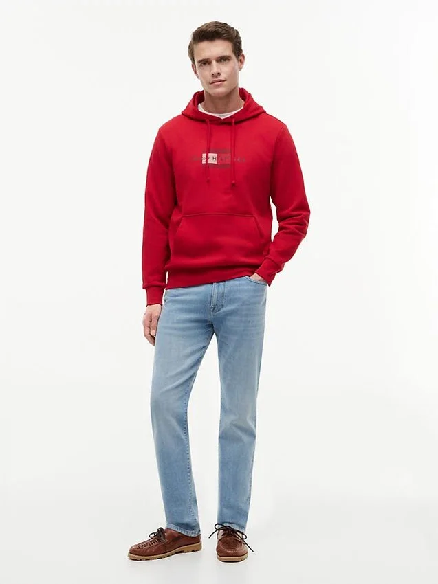 Hoodie com logótipo em script Hoodie com logótipo em script