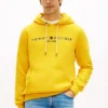 Hoodie com logótipo Tommy bordado Hoodie com logótipo Tommy bordado