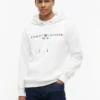 Hoodie com logótipo Tommy bordado Hoodie com logótipo Tommy bordado