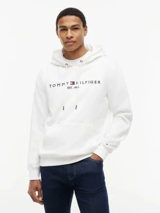 Hoodie com logótipo Tommy bordado