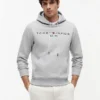 Hoodie com logótipo Tommy bordado Hoodie com logótipo Tommy bordado