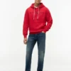 Hoodie com logótipo Tommy bordado Hoodie com logótipo Tommy bordado