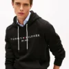 Hoodie com logótipo Tommy bordado Hoodie com logótipo Tommy bordado