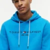 Hoodie com logótipo Tommy bordado Hoodie com logótipo Tommy bordado