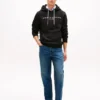 Hoodie com logótipo Tommy bordado Hoodie com logótipo Tommy bordado