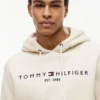 Hoodie com logótipo Tommy bordado Hoodie com logótipo Tommy bordado