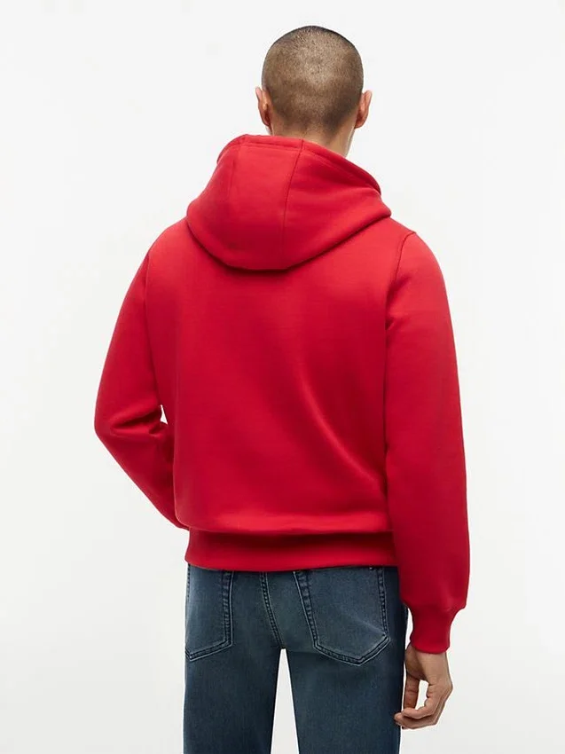 Hoodie com logótipo Tommy bordado Hoodie com logótipo Tommy bordado