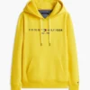 Hoodie com logótipo Tommy bordado Hoodie com logótipo Tommy bordado