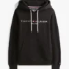 Hoodie com logótipo Tommy bordado Hoodie com logótipo Tommy bordado