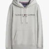 Hoodie com logótipo Tommy bordado Hoodie com logótipo Tommy bordado