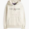 Hoodie com logótipo Tommy bordado Hoodie com logótipo Tommy bordado