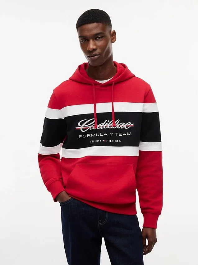 Hoodie Tommy x Cadillac F1® Team Script Hoodie Tommy x Cadillac F1® Team Script