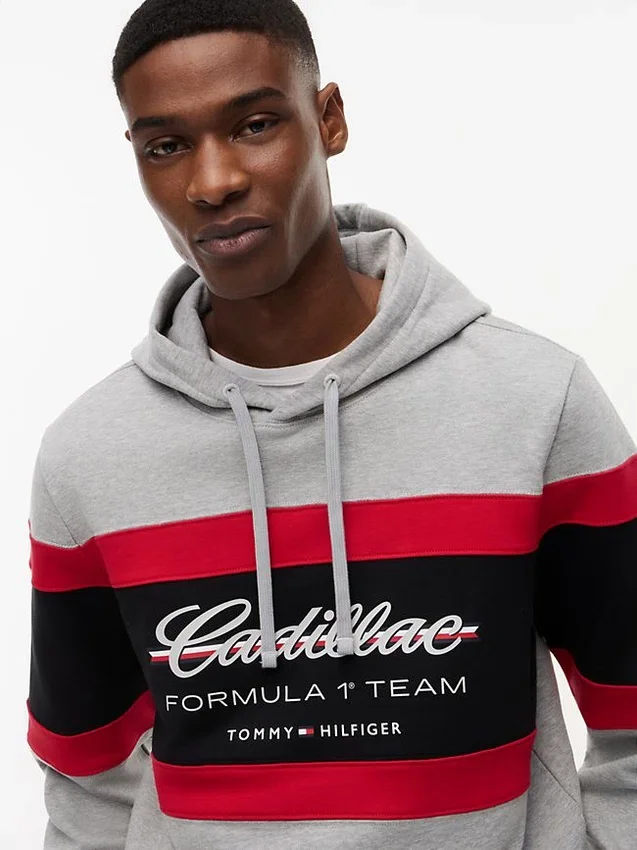 Hoodie Tommy x Cadillac F1® Team Script Hoodie Tommy x Cadillac F1® Team Script
