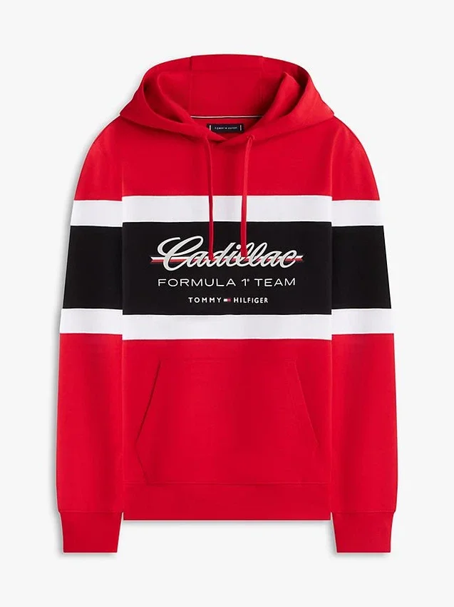 Hoodie Tommy x Cadillac F1® Team Script Hoodie Tommy x Cadillac F1® Team Script