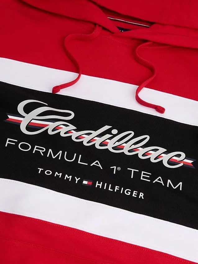 Hoodie Tommy x Cadillac F1® Team Script Hoodie Tommy x Cadillac F1® Team Script