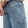 Jeans Carpenter de corte reto descontraído Jeans Carpenter de corte reto descontraído