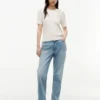 Jeans clássicos de cintura alta Jeans clássicos de cintura alta
