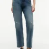 Jeans clássicos de cintura alta Jeans clássicos de cintura alta