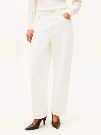 Jeans de cintura média