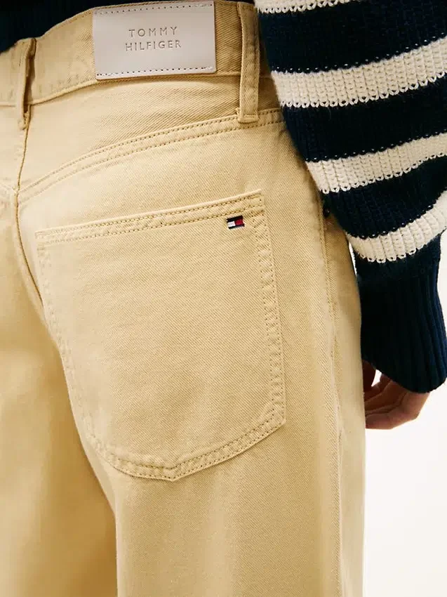 Jeans de cintura média Jeans de cintura média