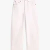Jeans de cintura média Jeans de cintura média