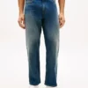 Jeans de corte largo