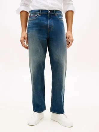Jeans de corte largo