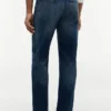 Jeans de corte largo